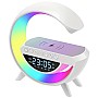 Настільна лампа-нічник G-Smart з бездротовою зарядкою та Bluetooth колонкою (BT-3401)