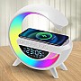 Настільна лампа-нічник G-Smart з бездротовою зарядкою та Bluetooth колонкою (BT-3401)