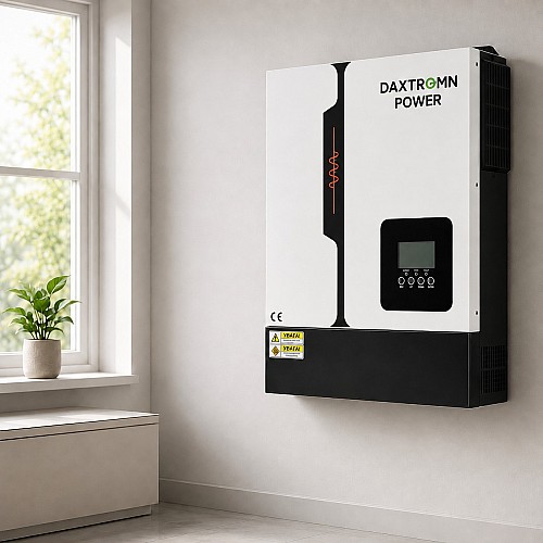 11 кВт Гібридний сонячний інвертор Daxtromn Power EGHC-11KW-W, 48 В, 160 А, 2 MPPT, для дому, квартири