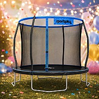 Батут садовий SportPlus СП-Т-305 Blue внутрішня захисна сітка