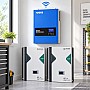 10,24 кВт*год LiFePO4 Комплект резервного живлення з Wi-Fi інвертор Anenji 6,2 кВт + 51,2V/100Ah 2 акумулятори Dipower