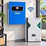 11 кВт LiFePO4 Комплект резервного живлення з Wi-Fi інвертор Anenji 11 кВт + 51,2V/100Ah акумулятор Dipower для квартири, офісу
