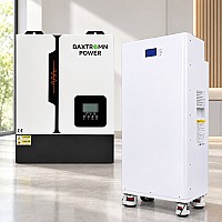 14,3 кВт*год LiFePO4 Комплект резервного живлення Daxtromn акумулятор 51,2V/280Ah + інвертор 11 кВт для будинку, квартири