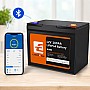 LiFePO4 12V 100Ah Акумулятор Lithtech з Bluetooth 1280Wh, 100A, BMS