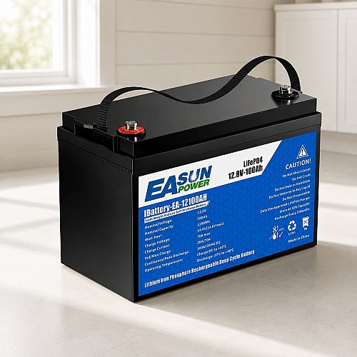 LiFePO4 12V/100Ah акумулятор Easun Power 1,2 кВт для систем резервного живлення