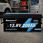 LiFePO4 12V 200Ah Акумулятор Ameisentech, BMS, 2560Wh