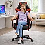 Оригінал Крісло геймерське підліткове Comfort Game червоне