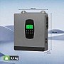 3,8 кВт*год LiFePO4 Комплект резервного живлення Datouboss Інвертор + акумулятор 12V/300Ah для будинку, квартири