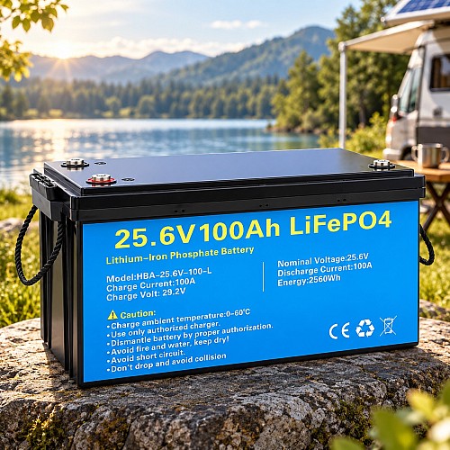 LiFePO4 24V/100Ah Акумулятор Daxtromn з BMS 100 А для систем резервного живлення