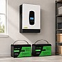 4.2кВа LiFePO4 Комплект резервного живлення інвертор Daxtromn + 2 акумулятора Datouboss 12V 100Ah, BMS, 1280Wh для квартири