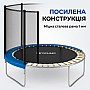Батут SkyJump 183 см захисна сітка, 6 футів для дітей
