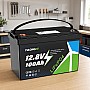 LiFePO4 12V 100Ah Акумулятор Yulongne 1280Wh, 100A, BMS