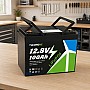 LiFePO4 12V 100Ah Акумулятор Yulongne 1280Wh, 100A, BMS, з ручками для транспортування