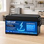 LiFePO4 12V 200Ah Акумулятор MFUZOP 2560Wh Smart BMS 200A