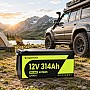 LiFePO4 12V/314Ah Акумулятор CyperOcean з BMS 200 А для систем резервного живлення