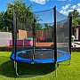 Батут SkyJump 252 см сітка, 8 футів