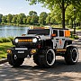 Дитячий електромобіль VOLSO VS906R4 джип на акумуляторі 4×25W сірий 12V 7Ah, EVA-колеса MP3 з пультом до 35 кг