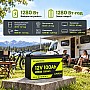 LiFePO4 12V/100Ah Акумулятор CyperOcean з BMS 100 А для систем резервного живлення