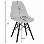 Cтілець Just Sit P001 (темно-сірий)
