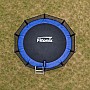 Батут посилений Fitonix 312 см до 150 кг захисна сітка + драбинка, 10 футів для дітей та дорослих