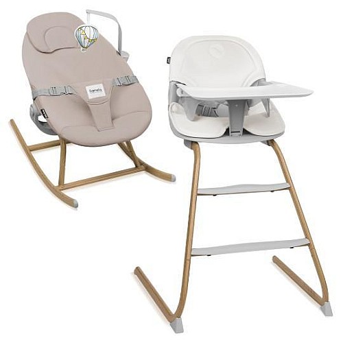 Стільчик для годування Lionelo DALIA SET GREY STONE