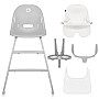 Стільчик для годування Lionelo DALIA SET GREY STONE