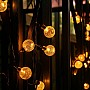 Гірлянда LED-ланцюг LightZone 10 кульок (бронзові) 2,25м на батарейках