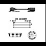 Перехідник для BMW 20pin -> OBD2 16 пін новий під сканер кодів ОБД2