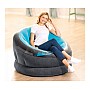Крісло надувне Intex 68582-blue (112 x 109 x 69см)