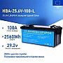 LiFePO4 24V/100Ah Акумулятор Daxtromn з BMS 100 А для систем резервного живлення