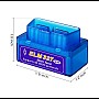 Міні діагностичний OBD2 автосканер Bluetooth, 2.1