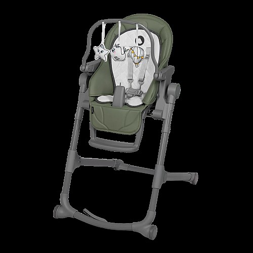 Стілець для годування Lionelo CORA PLUS GREEN OLIVE