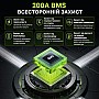 4 кВт LiFePO4 Комплект резервного живлення інвертор Datouboss 1.8 кВт + 12V/314Ah акумулятор CyperOcean