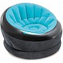 Крісло надувне Intex 68582-blue (112 x 109 x 69см)