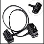 Кабель удлинитель 60 см OBD2 ОБД 16-pin - папа на х 16-pin мама