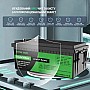LiFePO4 12V 200Ah акумулятор Datouboss літій-залізо-фосфатний BMS, 2560 Wh, Уцінка! 