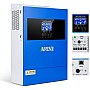 4,2 кВт LiFePO4 Комплект резервного живлення Інвертор Anenji WiFi + 2 акумулятора 12V 100Ah Easun Power для квартири, будинку