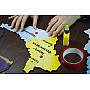 Мапа України синьо-жовта