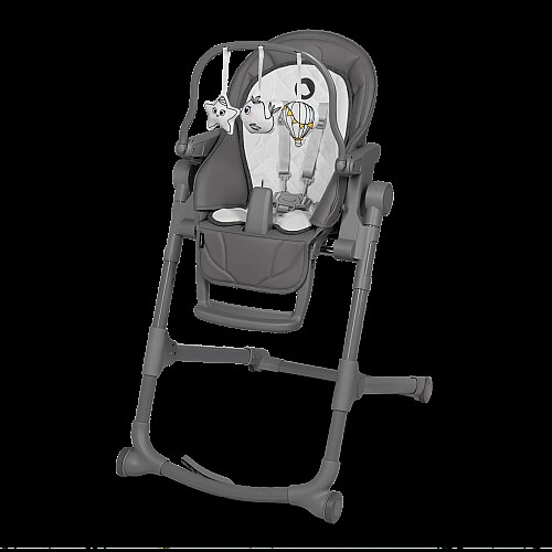 Стілець для годування Lionelo CORA PLUS GREY STONE