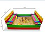 Дитяча пісочниця кольорова SportBaby - 11