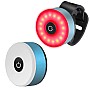 Велосипедний ліхтар габарит T05-16LED Red + кліпса + microUSB