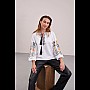 Етно-вишинка жіноча Подсолнухи, повсякденна, модна, вишивка хрестиком