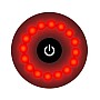Велосипедний ліхтар габарит T05-16LED Red + кліпса + microUSB