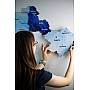 Мапа України синьо-жовта