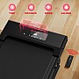 Бігова доріжка складна з дугою Treadmill C1 Чорна, до 90 кг Уцінка