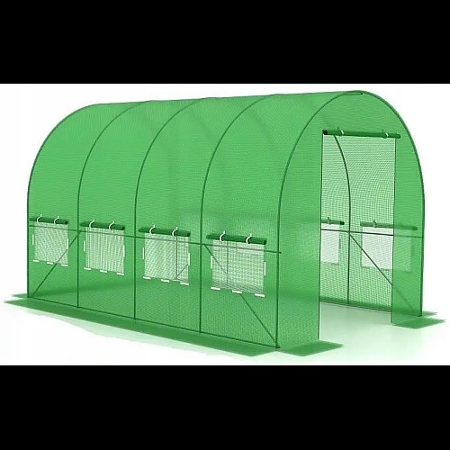 Теплиця 9м² -450 х 200 *200 см Зелена JUST GARDEN