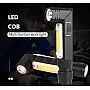 Ліхтар з магнітом Goread Y112 USB XPG+COB 10000 лм IP65