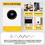 11 кВт Комплект Гібридний інвертор Anenji з Wi-Fi + акумулятор DAH Solar 51.2V 100Ah, BMS, Bluetooth для резервного живлення