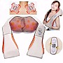 Універсальний роликовий масажер для спини та шиї Massager of Neck Kneading з ІЧ-прогріванням