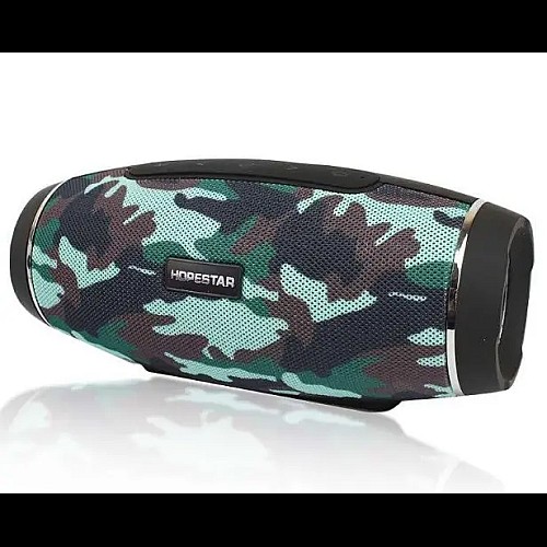 Портативна Bluetooth колонка Hopestar H27 bluetooth + power bank + mic